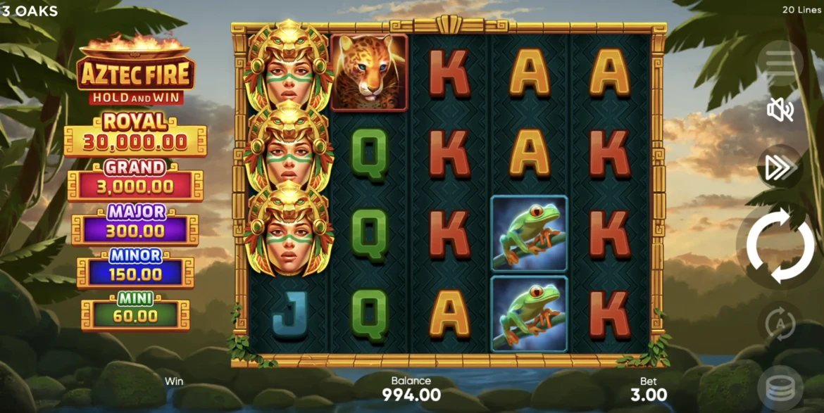 Aztec Fire: Hold and Win